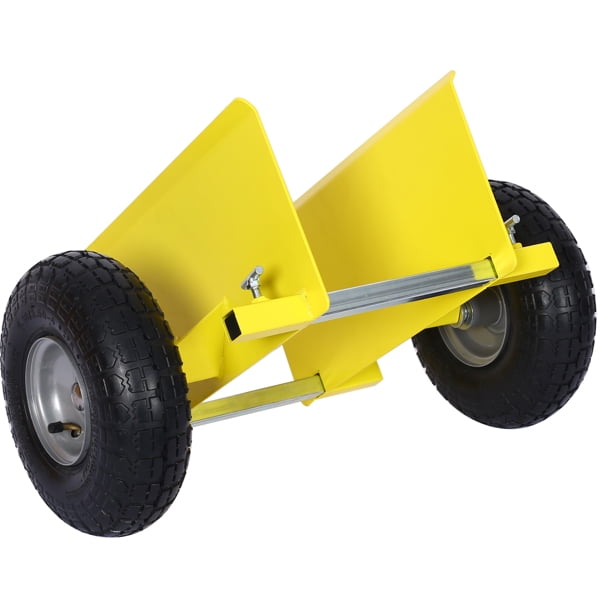 600lb Heavy Duty Panel Dolly, Door Dollys with Wheels, 10in, Yellow