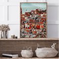 thumbnail image 4 of Paquete de 3 patrones de casa sin marco de lona de lona imagen impermeable Color-Fast Poster Fotos decorativas para el pasillo del dormitorio Noticed HA011820-00, 4 of 7