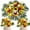 Army Green, variant on 2025 New Flower Bouquet Wall Mounted Sunflower And Rose Flowers Artificial Flower And Plant Decorations For Home Weddings And Parties