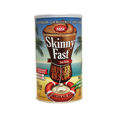 Natural Balance Skinny Fast Hunger Rescue Diet Shake - Chocolate Fix 17 oz