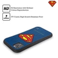 thumbnail image 2 of Head Case Designs Officially Licensed Superman DC Comics Logos Distressed Look Hybrid Case Compatible with Apple iPhone 14 Pro, 2 of 7