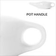 thumbnail image 2 of Ceramic Neti Pot Rinsing Nose Washing Professional Yoga Stuff Dust Remover Leakproof Spout Irrigator Dust Remover Spout Removing Tools Cleaning Outdoor White, 2 of 7