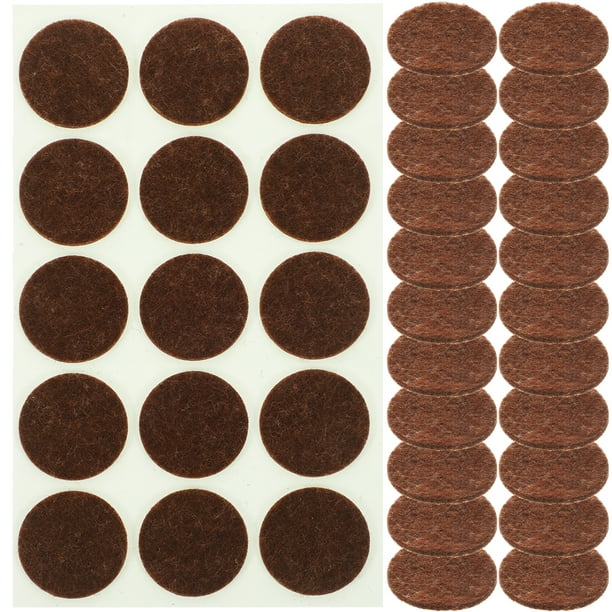 225 almohadillas redondas de fieltro para muebles, protectores para patas de silla y patas de silla.