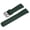 Green, variant on Rubber Watch Strap 20mm 22mm Locking Feature Quick Release Rubber Watch Band Strap