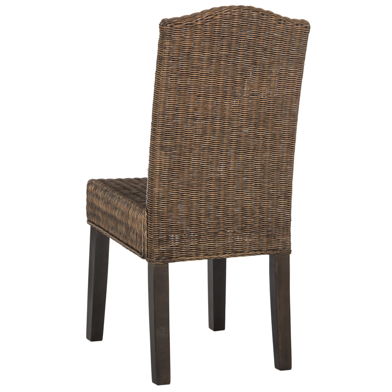 SAFAVIEH Odette 19''H Wicker Dining Chair Brown / Multi