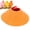 L orange, variant on Soft Bird Collar,Pet Parrot Anti-bite Elizabethan Collars,Anti-Grab Plucking Wound Healing Safety Elizabethan Collar,Practical Pet Scratch Licking Product,Ideal Parrot Ferret Mice