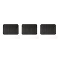 thumbnail image 3 of Redempat 1/2/3 Table Mat Thickened PU Pad Placemat Cup Cushion Bowl Insulation Washable For Dining Table Restaurant Kitchen Black 3PCS, 3 of 6