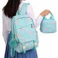 thumbnail image 4 of Laptop School Bag Backpack，Fashion Lightweight Travel Shoulder Bookbags，Primary School Season Gift 3 PCS, 4 of 5