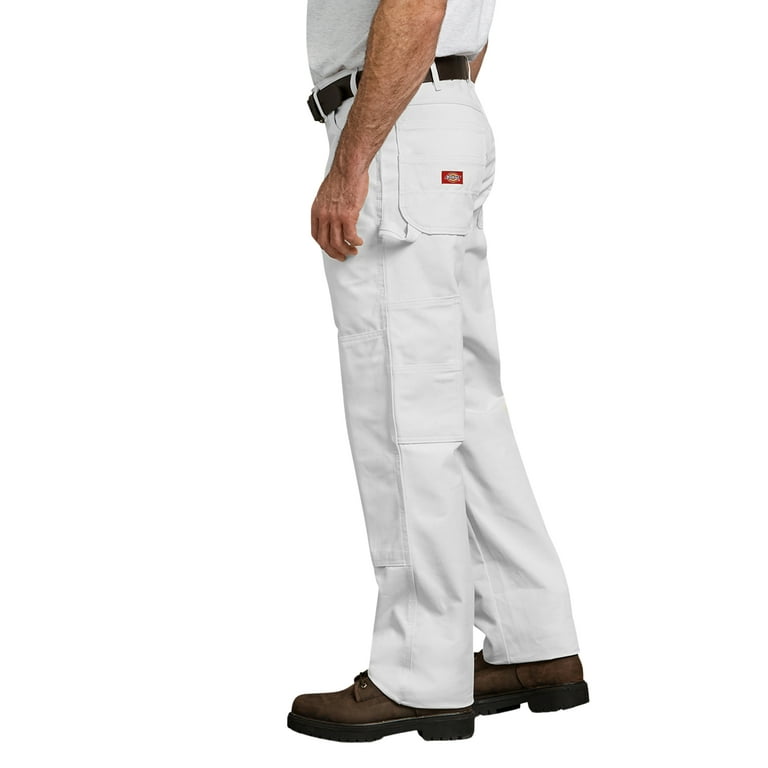 パンツ Dickies Double Knee White Carpenter Dickies Men's Relaxed Fit Double Knee Carpenter Painter's Pants