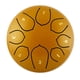 thumbnail image 2 of 2pc 6 "Mini tambor de lengua de material acero de aleación Pan de Tecla 8 notas Instrumento de tambor de mano Yuyangstore Tambor de lengua de acero de 2 piezas de 6 pulgadas, 2 of 7