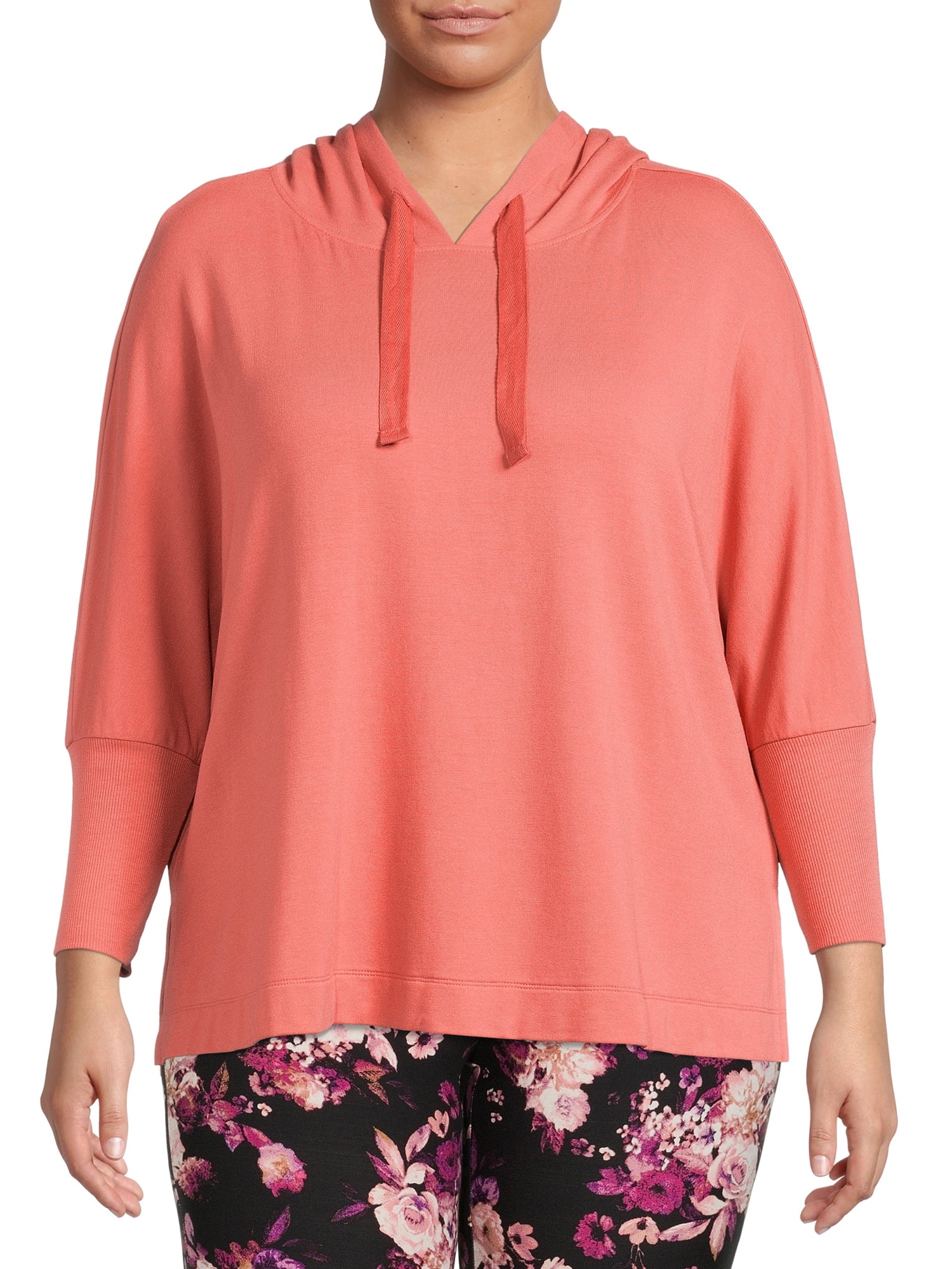 Terra & Sky Terra & Sky Women's Plus Size Pullover Hoodie Walmart