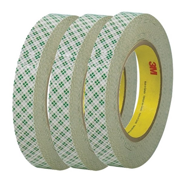 3M 410M Double Sided Masking Tape 3/4" X 36 Yard Roll (3 Pack