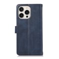 thumbnail image 3 of Compatible with iPhone 16 Pro Max Wallet Case with Credit Card Holder, Flip Folio Book PU Leather Vintage Phone Case Shockproof Multifunctional Cover Women Men for iPhone 16 Pro Max, Darkblue, 3 of 7