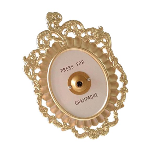 Champagne wall Plaque Xmas bell Plaque Gift Door Home Ornament