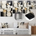 thumbnail image 4 of Designart " Fusion II" Abstract Collages Metal Art Living Room, 4 of 5