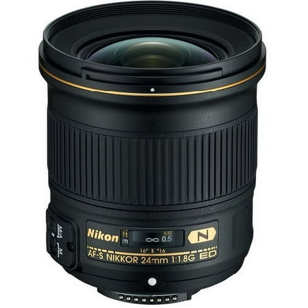 UPC: 0018208200573 | Nikon 24mm f/1.8G AF-S ED Nikkor Lens