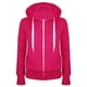 thumbnail image 1 of ICHUANYI Clearance Women‘s Long Sleeve Casual Hooded Slim Zipper Fleece Sweater Coat(Hot Pink, XXL) ICHUANYI WER2023080909314, 1 of 2