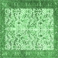 thumbnail image 1 of Ahgly Company Indoor Square Animal Emerald Green Traditional Area Rugs, 4' Square, 1 of 4