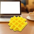 thumbnail image 5 of Naittoop Waffles, Desert Fidget Toys, Cute Waffles Fufu Squeeze, Big Toys for Stress Relief, Party Favors, Gifts (Round Waffles, Cake) 3.5 in, 5 of 7