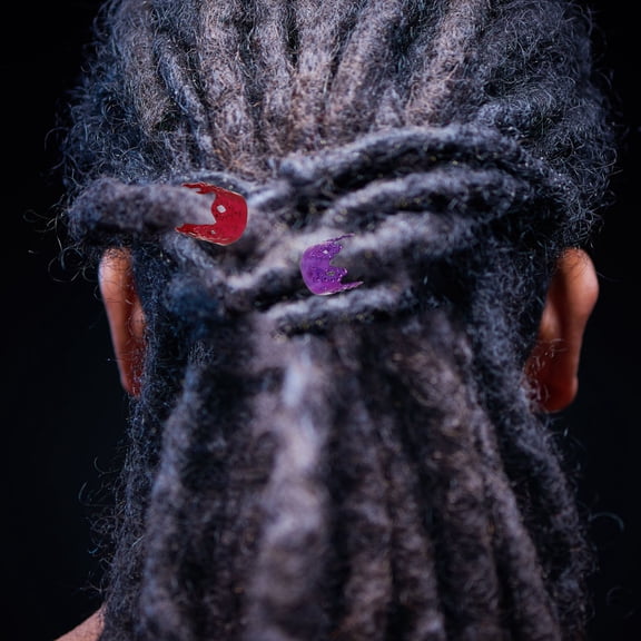 MLINS 100pcs Hair Jewelries Dreadlocks Accessories Braids Hair Cuffs Decorations Crown Shape Hair Rings Braid Hair Jewelries Hair Braid Cuff Charms Hair Cuffs Dreadlocks Charms