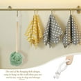 thumbnail image 3 of 1 Pcs Shower Loofah, Bath Sponge,Long Handled Back Scrubber,Shower Brush for Women & Men Body,Casewin Exfoliating Scrubber Brush for Spa Washing, Green, 3 of 6