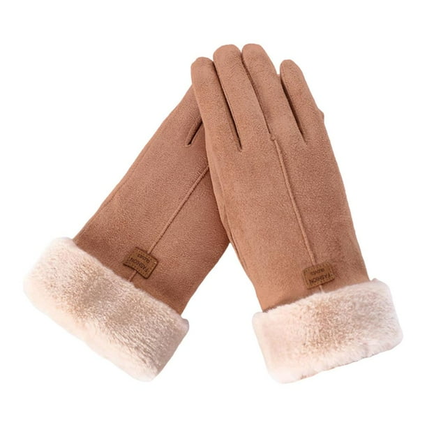 Guantes para mujer, con pantalla táctil para , guantes cálidos Sunnimix Guantes de invierno de las mujeres