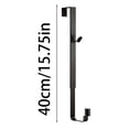 thumbnail image 3 of CY5O5ee Christmas Wreath Hanger for Front Door with Candle Holder 15.7" Adjustable Metal Wreath Hanger Over Door Christmas Hook for Front Door Holiday Home Decor, 3 of 9