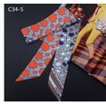 thumbnail image 2 of kaondbfi Women's Summer Outdoor Travel Essentials Accessories Scarf for Women Fashion Ladies Ribbon Bag Hat Headband Tied Handle Small Ribbon Scarf, 2 of 2