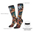 thumbnail image 4 of Balery Whimsical Animal Spiral Printed Novelty Socks Men's Women's Crew Socks Sports Socks Knee High Socks Cotton Socks Quirky and Cool Socks, 4 of 9
