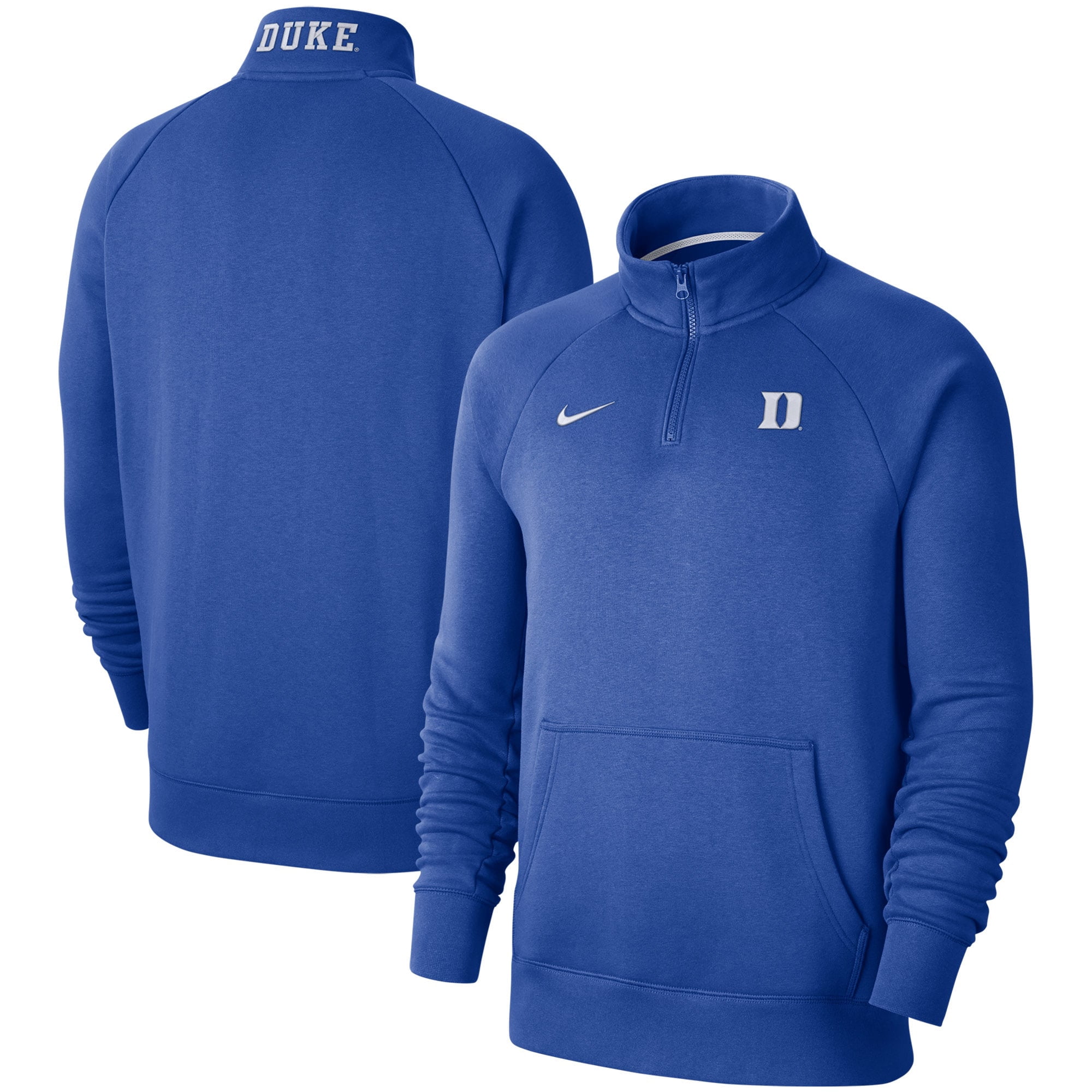 blue nike quarter zip