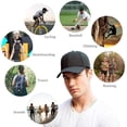 thumbnail image 4 of Gorra de béisbol Gorra deportiva clásica ajustable de 6 paneles para hombres y mujeres Se adapta a la circunferencia de la cabeza 59-61 cm, 4 of 4