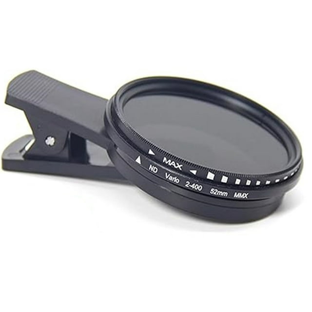 Filtre d'Objectif de Caméra Solaire Filtre Solaire pour Téléphone Intelligent Filtre de Caméra Solaire pour Objectif de Téléphone Intelligent Solaire avec Clip Filtre Améliorant