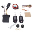 thumbnail image 1 of Sistema de alarma para motocicleta PKE con pantalla LCD, dispositivo antirrobo multifunción para vehículos todoterreno ATV, carcasa negra con sensor de presión de neumáticos., 1 of 14