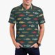 thumbnail image 1 of Fotbe River Freshwater Fish Camiseta Polo de Golf para Hombre con Estampado – Camisa Deportiva Transpirable con Cuello Abotonado-Small, 1 of 6