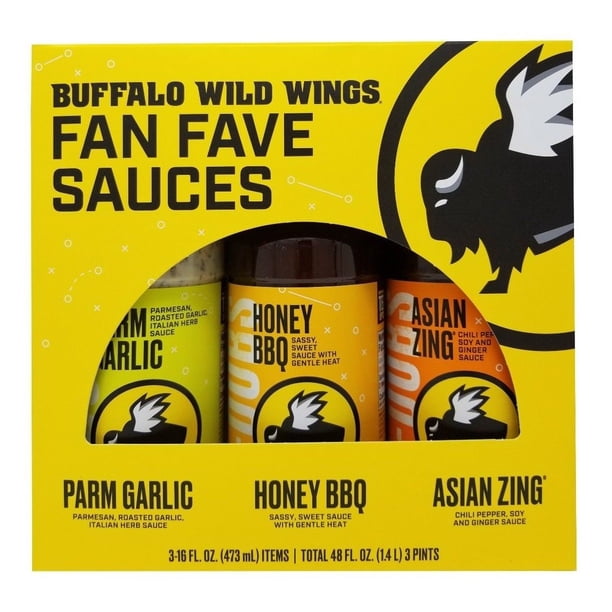 Buffalo Wild Wings Fan Fave Sauces Parm Garlic Honey Bbq Asian