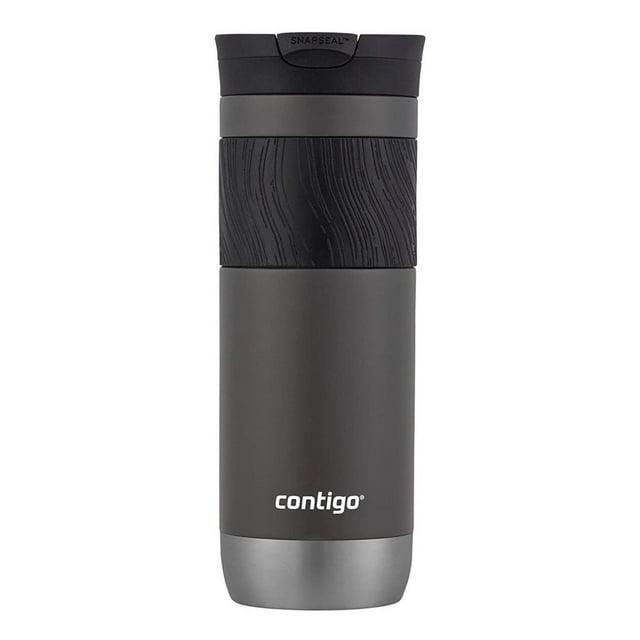 Termo Acero Inoxidable Sistema Snapseal Byron 591 Ml Contigo gris oscuro 1
