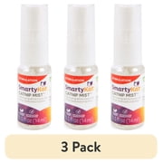 (3 pack) SmartyKat Catnip Mist Pure & Potent Catnip-Infused Liquid Catnip Spray, Trial Size, 0.5 0z