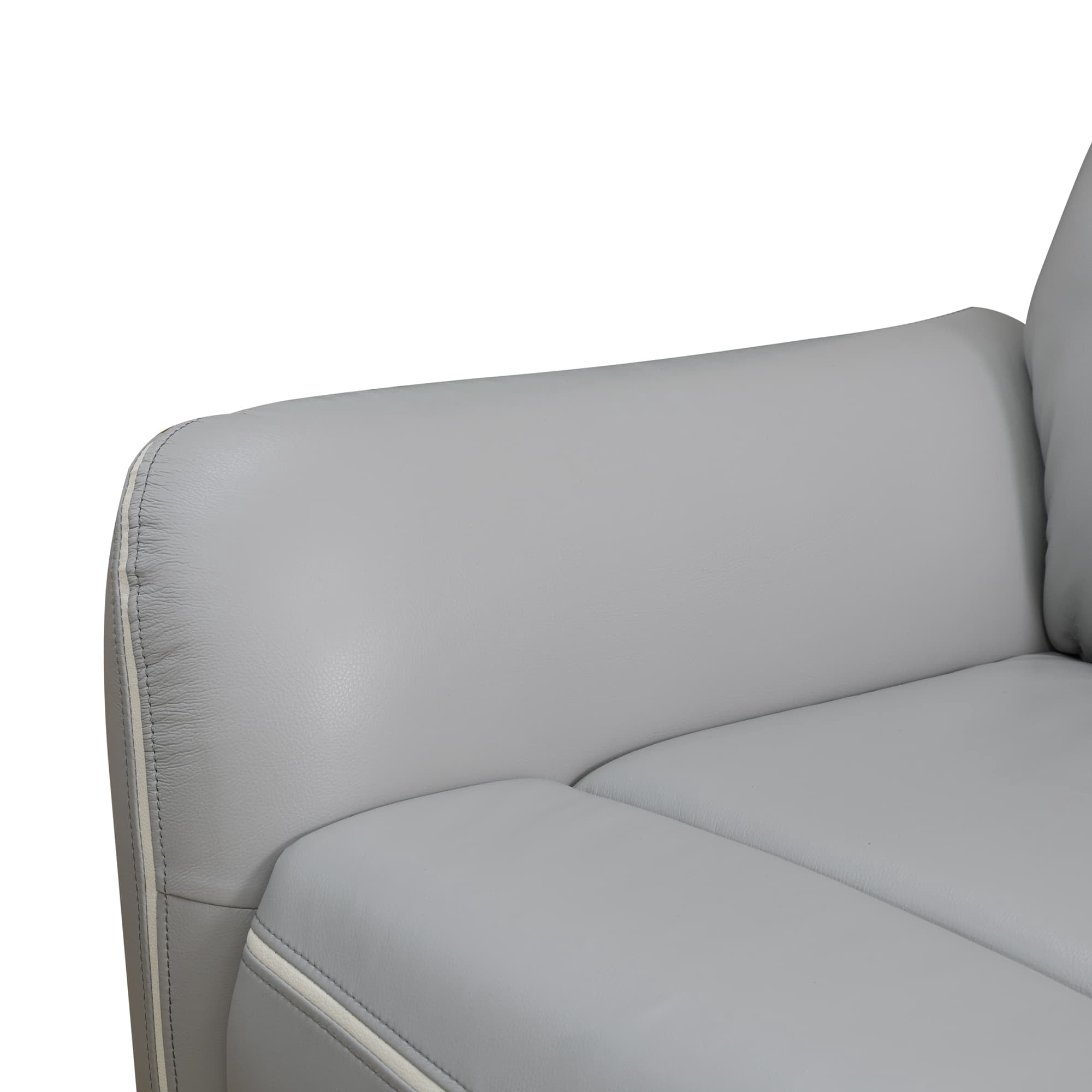 MAYEERTY Power Reclining Loveseat, Electric 2-Seat Recliner with USB Charging, Storage & Cup Holders for Living Room, Light Grey