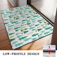 thumbnail image 3 of Green Christmas Tree Pattern Door Rugs,Washable Non Slip Door Mats Indoor,Decorative Door Mats,Entry Mat Indoor for Entrance,Bedroom,Kitchen,Bathroom,20"x32", 3 of 6