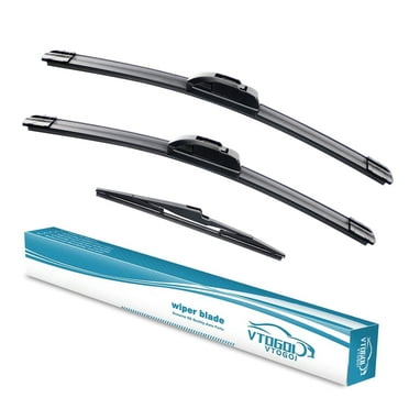 3 Wipers 26" 16" 12" for Hyundai Santa Fe 2019-2023 Kia Sportage 2017-2022 All Weather Original Equipment Replacement Front with Rear Windshield Wiper Blades Set(Pack of 3)