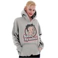 thumbnail image 5 of Betty Boop Cartoon Sass Symbol Cute Hoodie Sweatshirt Women Brisco Brands S, 5 of 6