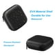 thumbnail image 3 of Uxcell 2.95x2.95" Funda Organizadora Electrónica, 2Pcs Funda Dura Impermeable de EVA, 3 of 5