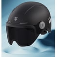 thumbnail image 3 of Casco de vehículo eléctrico grande para hombre, medio casco Universal, batería, motocicleta, cuatro estaciones, certificación 3C, tamaño grande, 3 of 5