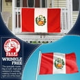thumbnail image 6 of Anley Rip-Proof Double Sided 3-Ply Peru Flag 3x5 Foot - Peruvian National Flags 3 X 5 Ft, 6 of 8