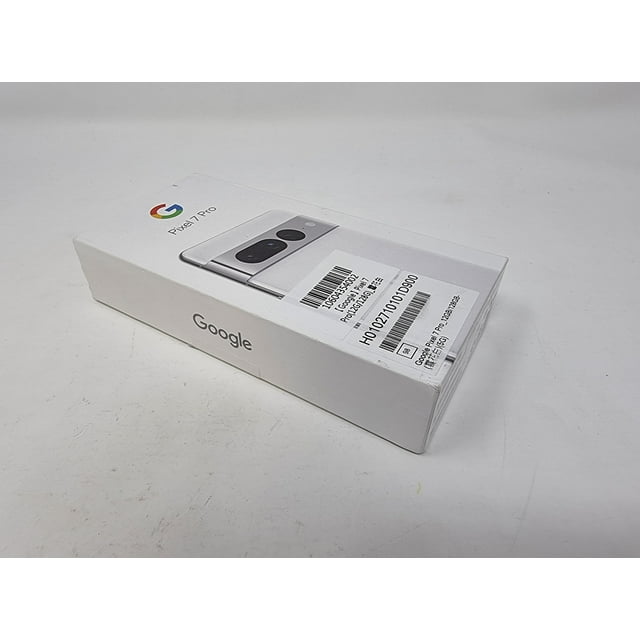 Google Pixel 7 Pro GP4BC 128GB 12GB RAM 5G DUAL SIM Global Model Factory Unlocked - Snow