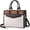Black Beige Brown, variant on Purses and Handbags for Women, Trendy Satchel Tote Purse, PU Leather Crossbody Shoulder Bag Top Handle for Ladies