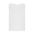 thumbnail image 5 of bnaln Vest Tops Women Ladies Cotton Linen Tank Tops Solid Summer Sleeveless Tshirts Trendy Cami Shirt Crop Top V Neck Loose Tanks Casual Basic Tees, 5 of 9