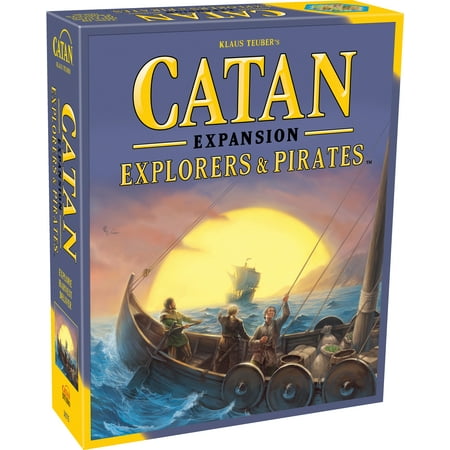 Catan Explorers & Pirates Strategy Board Game (Best Settlers Of Catan Expansion Pack)