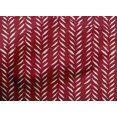 thumbnail image 5 of oneOone Popeline de Coton Rouge Tissu à Blocs Matière de Robe Tissu Imprimé Tissu au Mètre 42 Pouces de Large-3j, 5 of 5