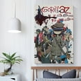 thumbnail image 5 of Gorillaz Wall Hanging Painting Wall Art Canvas Paintings Posters Home Decorations 08x12inch(20x30cm), 5 of 8